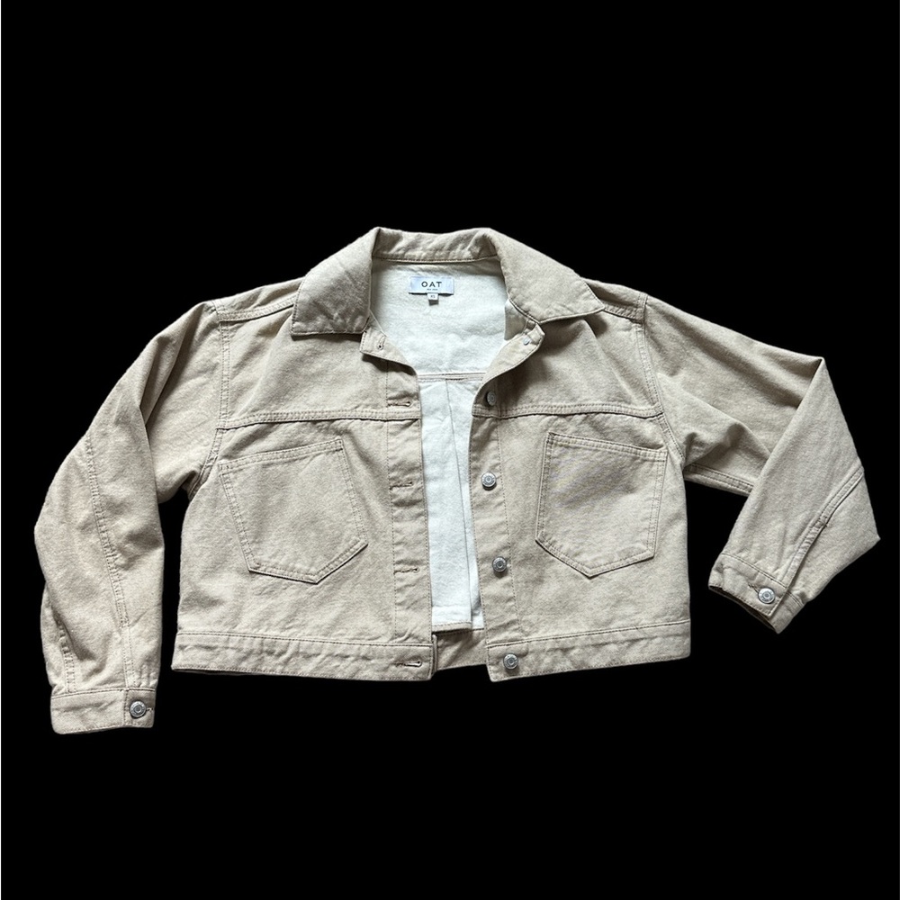 Oat N.Y : Tan Denim Jack